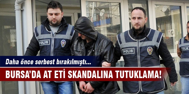 Bursa'da at eti skandalında tutuklama!