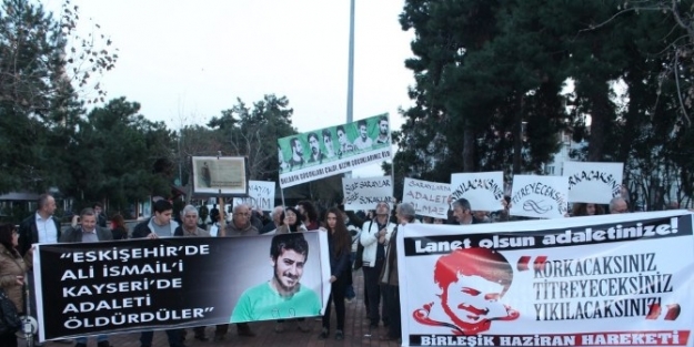 Birleşik Haziran Hareketi Tekirdağ Temsilcileri Ali İsmail Korkmaz’la İlgili Alınan Kararı Protesto Etti