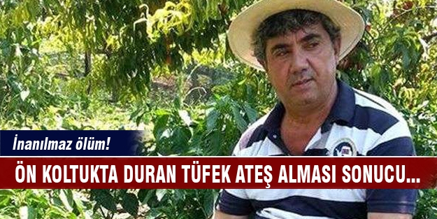 Ön koltukta duran tüfek ateş ALMASI SONUCU...