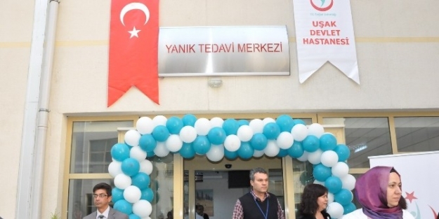 Uşak Devlet Hastanesi’nde Yanık Ünitesi Hizmete Açıldı