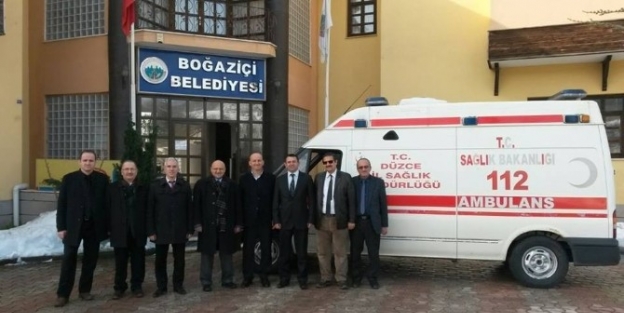 Boğaziçi Belediyesine Ambulans