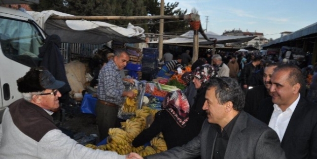 Başkan Tutal’dan Pazar Esnafına Teşekkür