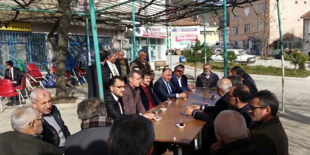 Çağlayan Gedelek halkıyla buluştu