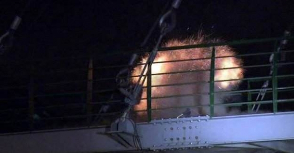 Üst geçitte şüpheli çanta paniğe yol açtı!