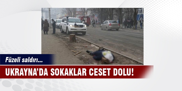 Ukrayna'da füzeli katliam!