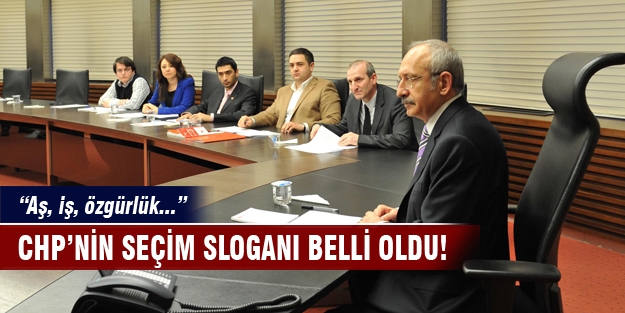 CHP seçim stratejisi belli oldu