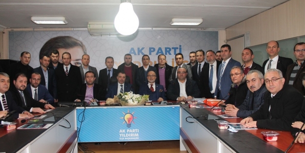 AK Parti Yıldırım'a sürpriz ziyaret