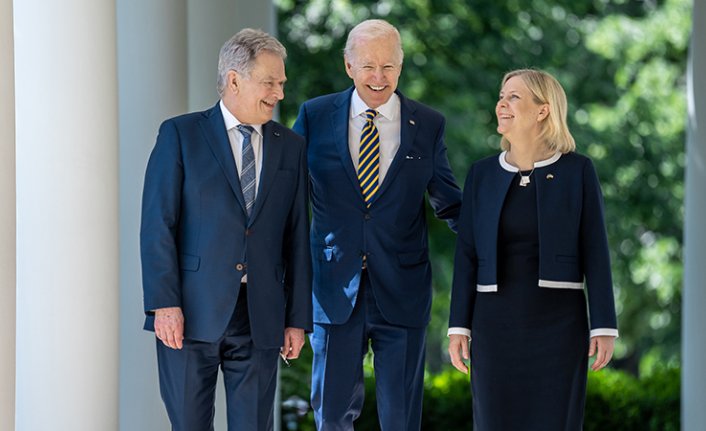 Biden'dan NATO konusunda mutabakata varan Türkiye, İsveç ve Finlandiya'ya tebrik