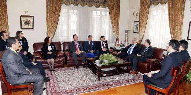 Vali Karaloğlu'na gümrükten ziyaret