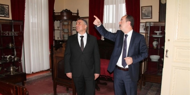 Edirne İl Emniyet Müdürü Erdoğan’dan, Belediye Başkanı Gürkan’a Ziyaret