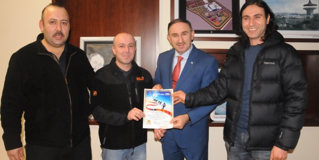 Dağcılar'dan Başkan'a ziyaret