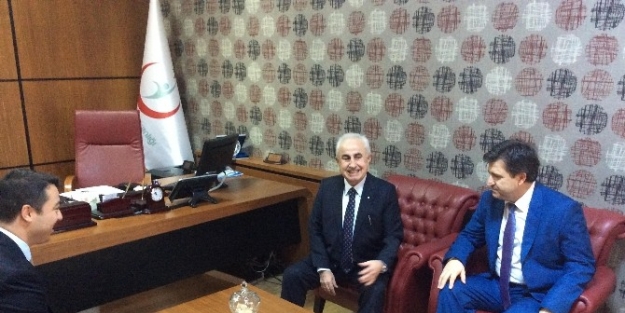 Edirne Valisi Dursun Ali Şahin, İl Sağlık Müdürlüğü Ve Kamu Hastaneler Birliğini Ziyaret Etti