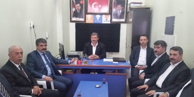 Ak Parti İl Başkanı Bilen Çelikhan Teşkilatını Ziyaret Etti