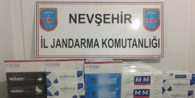 Nevşehir’de 3 Bin Paket Kaçak Sigara Ele Geçirildi