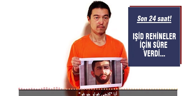 IŞİD Japon rehine için 24 saat süre verdi