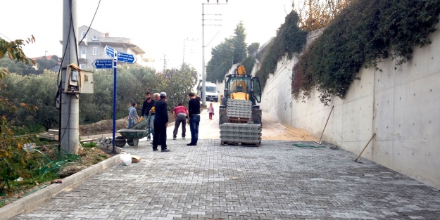 Mudanya'da sokaklara bakım