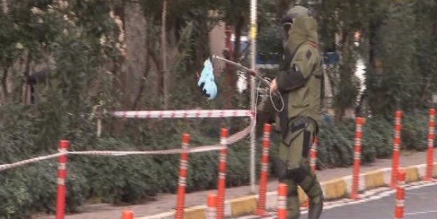 Hastanede bomba paniği