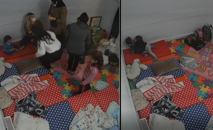 Kreşte 17 aylık bebek, 2,5 yaşındaki diğer bir çocuk tarafından darp edildi!