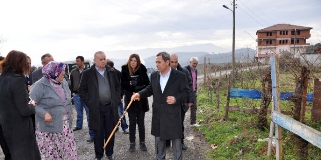 Başkan Uysal Mahallelerde Ki Çalişmalari İnceledi