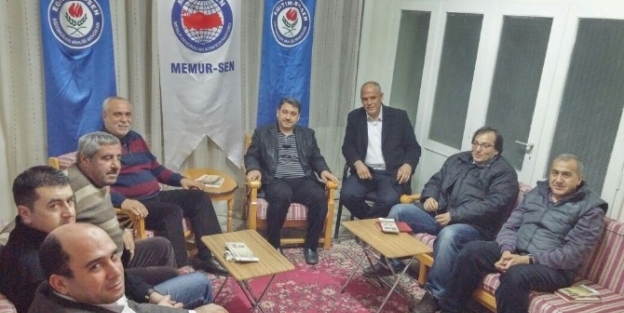 Ak Parti Milletvekili Aday Adayı Merkepçioğlu’ndan Memur-sen’e Ziyaret