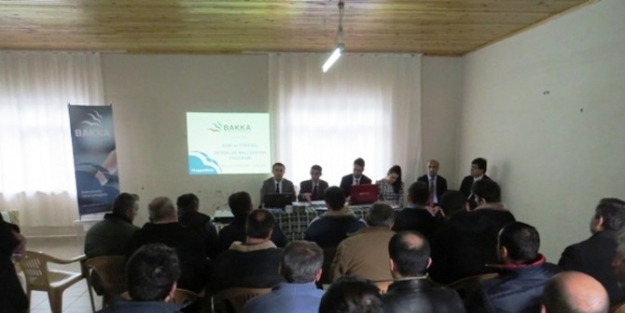 Amasra’da Bakka Proje Tanıtım Toplantısı Yapıldı