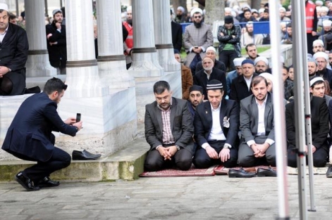 Ustaosmanoğlu'nun cenazesine Erbakan'ın oğlu da katıldı