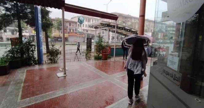 Bursa'da sağanak etkili oluyor