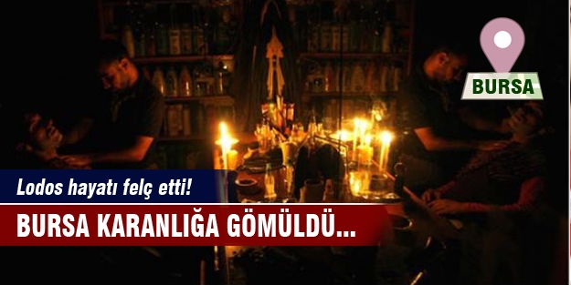 Lodos Bursa'yı fena vurdu!