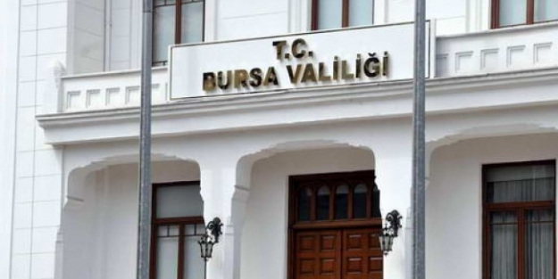 Bursa valiliği kriz masası oluşturdu