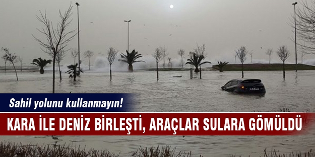 İstanbul'da lodos dehşeti!