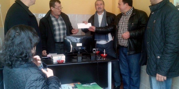 Mudanya CHP'den cami yardımı!