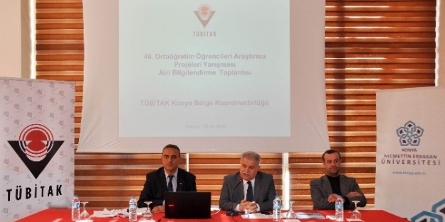 NEÜ’DE TÜBİTAK JÜRİ ÜYELERİ BİLGİLENDİRME TOPLANTISI YAPILDI