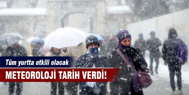 Meteoroloji'den 9 Şubat alarmı