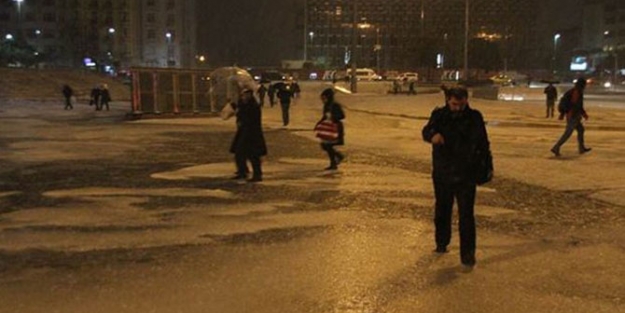 İstanbul beyaza büründü!