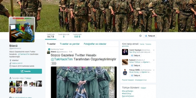 Sözcü'ye hacker şoku!