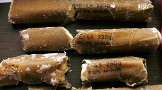 10 kilo patlayıcı ele geçirildi!