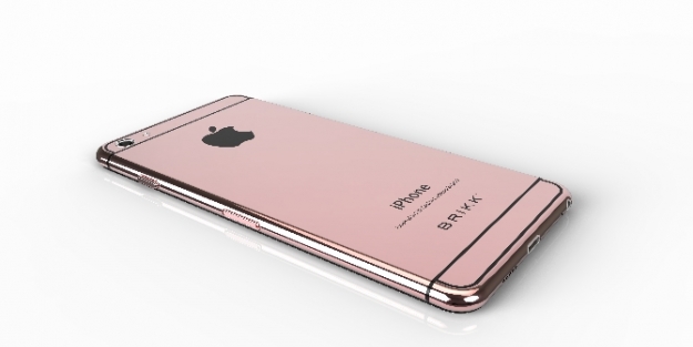 Sevgililere özel pembe iPhone!