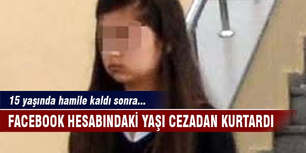 Facebook'ta yaşını büyültünce cezadan kurtuldu!