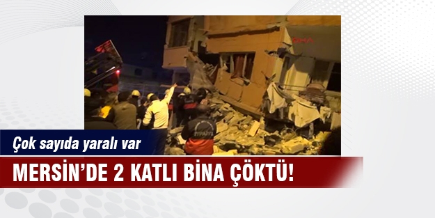 Bina çöktü! Çok sayıda yaralı var