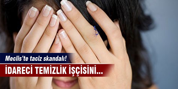 Meclis'te taciz skandalı!