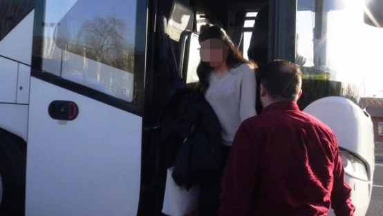 Genç aşıklar polis korumasına alındı