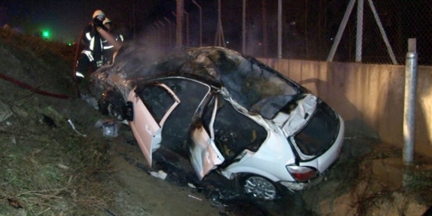 Feci kaza! Sürünerek kurtuldular!