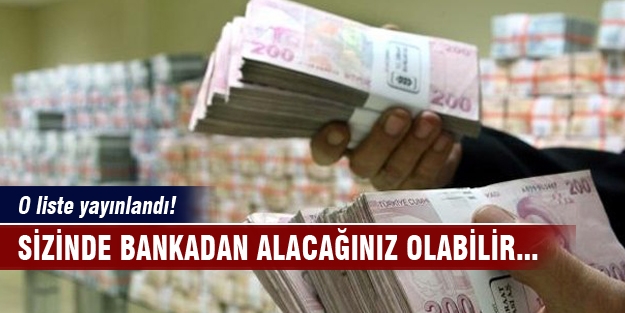 Bankalar Birliği o listeyi yayınladı!