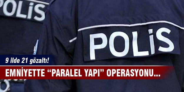 İstanbul'da polise operasyon! 21 gözaltı