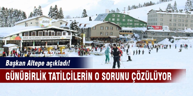 Tatilcilerin o sorunu çözülüyor!