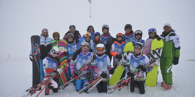 Snowboardçuları şampiyonluk heyecanı sardı