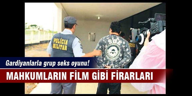 Hapishanede grup seks oyunu!