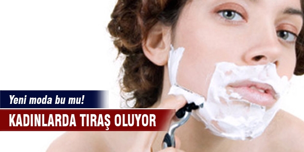 Yeni moda! Kadınlarda tıraş oluyor
