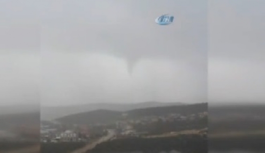 Antalya'da hortum paniği