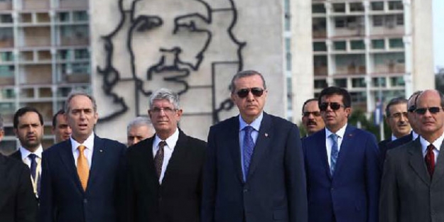 Erdoğan Jose Marti'nin mezarını ziyaret etti!